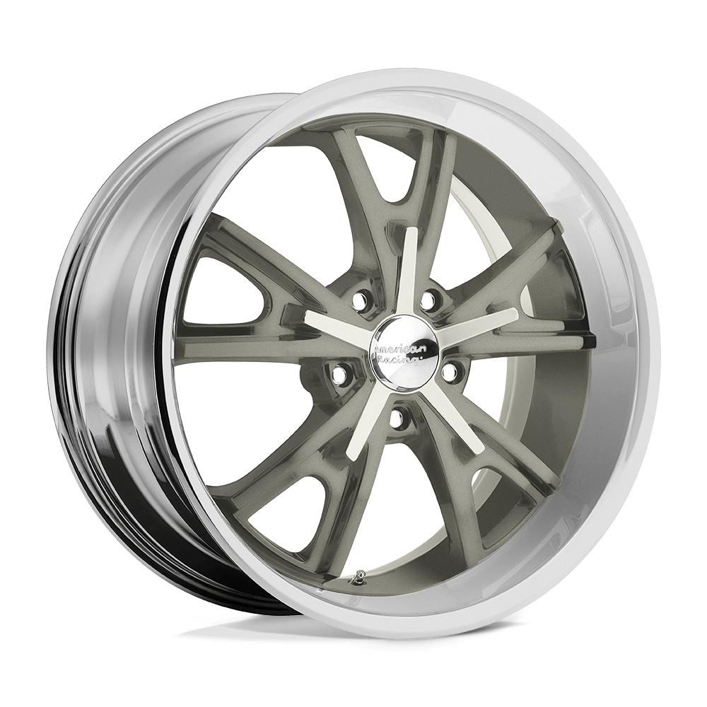 American Racing Vintage VN801 DAYTONA 20X9.5 MAG GRAY CENTER MACHINED LIP 5X4.5 - VN80129512415