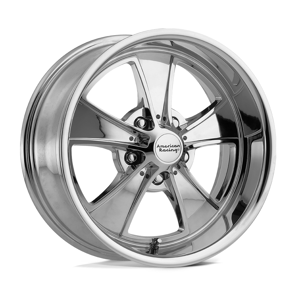 American Racing Vintage VN807 MACH 5 20X10 CHROME 5X4.5 - VN80721012245