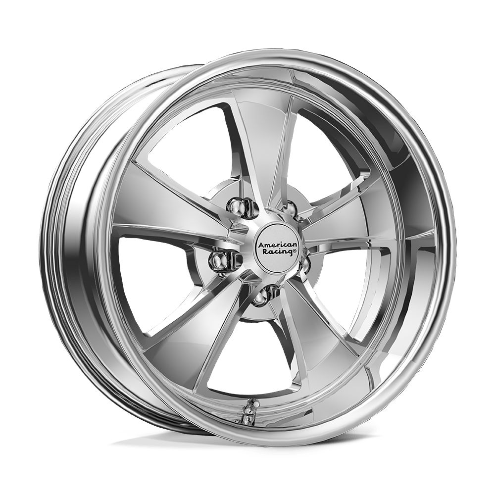 American Racing Vintage VN808 MACH 5 17X7 CHROME 5X4.5 - VN80877012200 American Racing Vintage VN808 MACH 5 17X7 CHROME 5X4.5 - VN80877012200