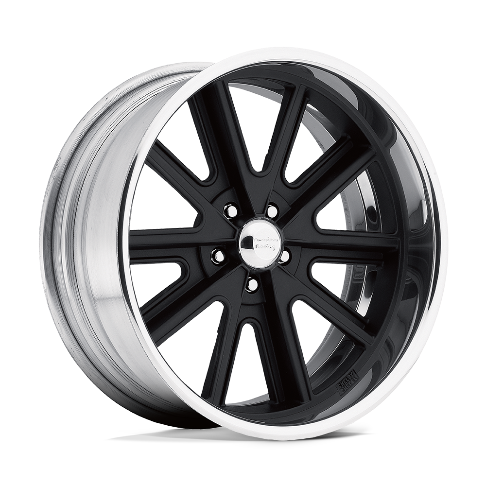 American Racing Vintage VN407 20X8.5 TWO-PIECE HOT ROD BLACK CENTER POLISHED BARREL BLANK - VNB407285XX American Racing Vintage VN407 20X8.5 TWO-PIECE HOT ROD BLACK CENTER POLISHED BARREL BLANK - VNB407285XX