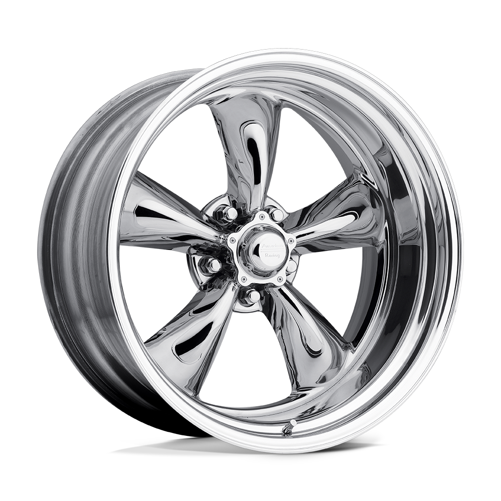 American Racing Vintage VN405 TORQ THRUST II CUSTOM 15X4 TWO-PIECE CHROME POLISHED BARREL BLANK - VNC405540XX American Racing Vintage VN405 TORQ THRUST II CUSTOM 15X4 TWO-PIECE CHROME POLISHED BARREL BLANK - VNC405540XX