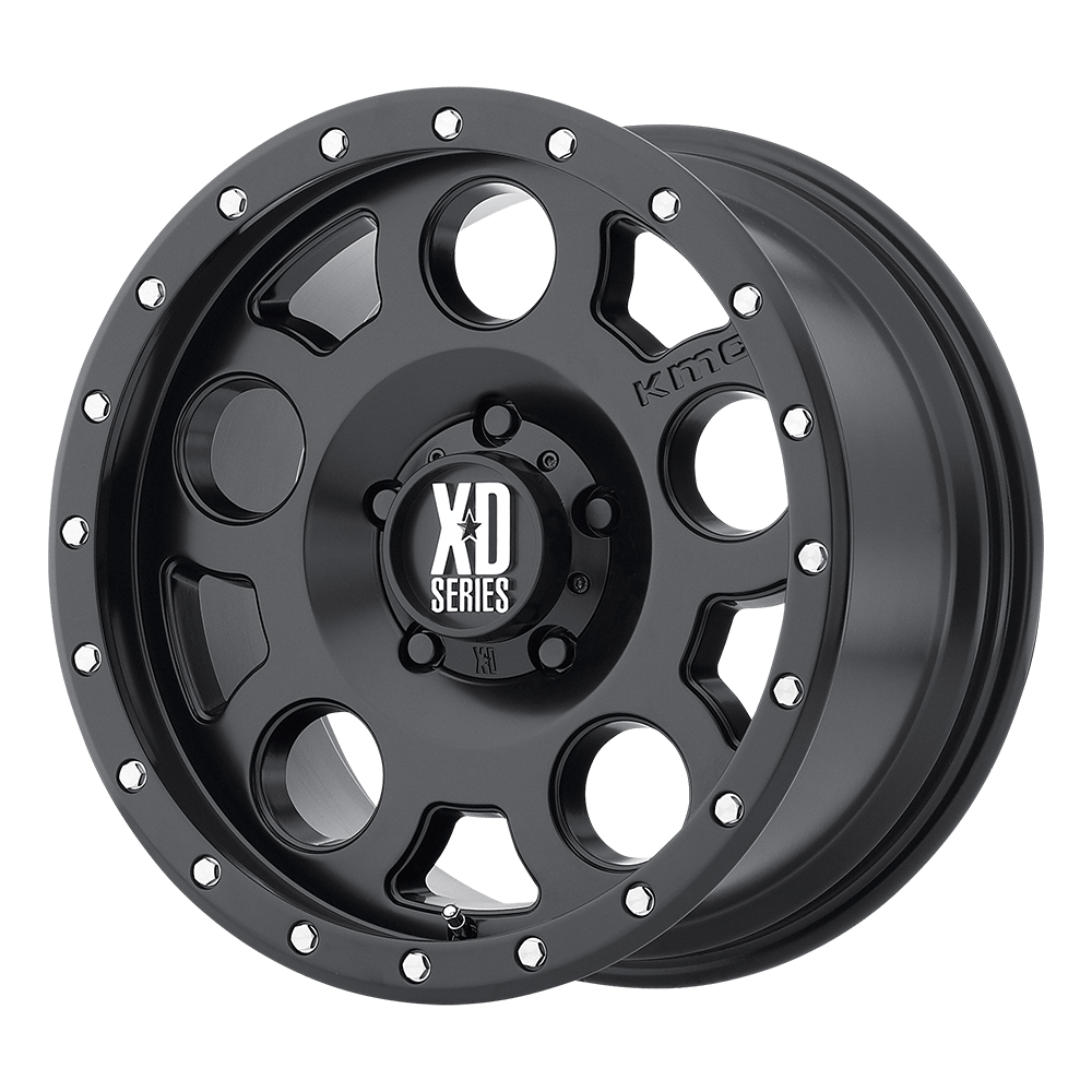 XD XD126 ENDURO PRO 20X9 SATIN BLACK WITH REINFORCING RING 6X5.5 - XD12629068718