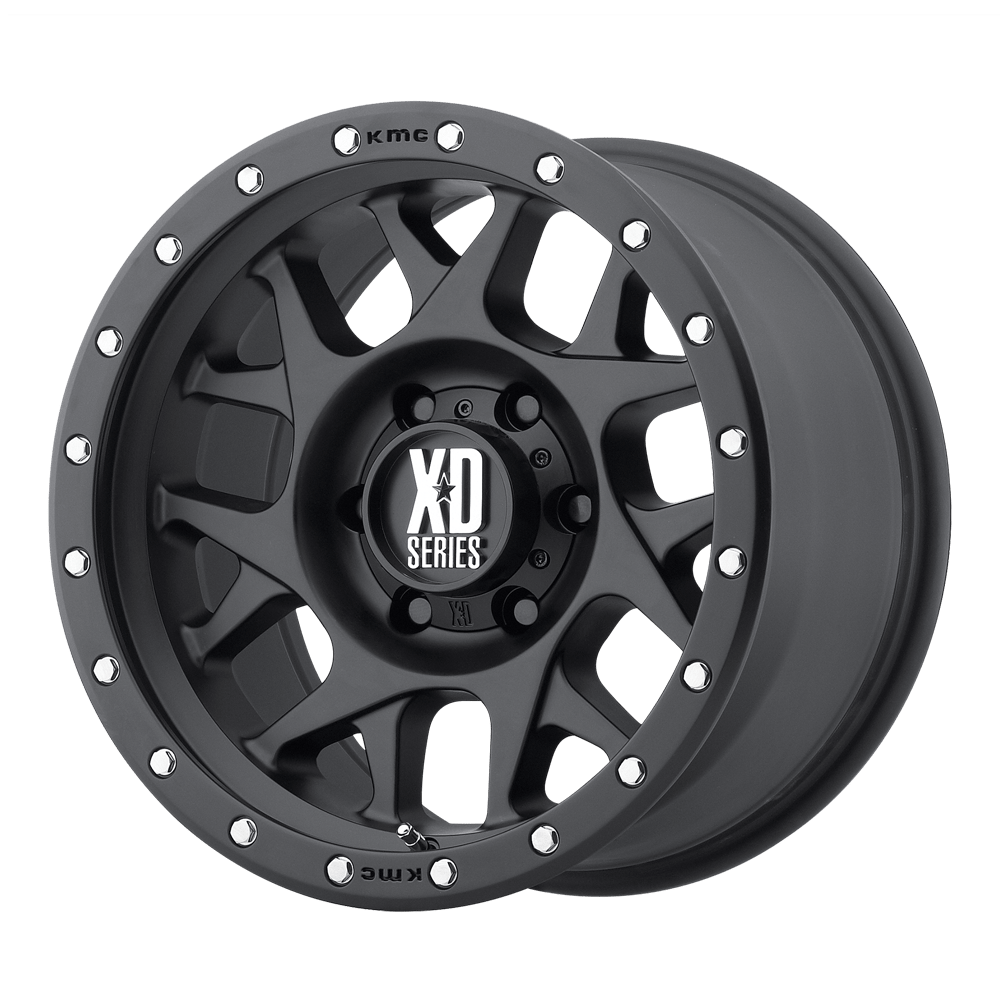 XD XD127 BULLY 20X9 SATIN BLACK WITH REINFORCING RING 6X135 - XD12729063700