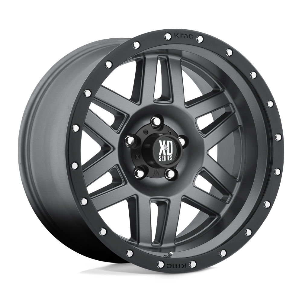 XD XD128 MACHETE 17X9 MATTE GRAY BLACK RING 6X5.5 - XD12879068412N