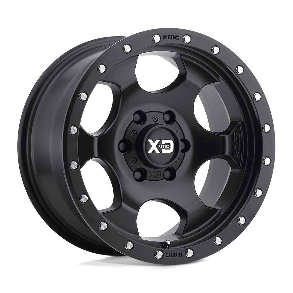 XD XD131 RG1 17X8 SATIN BLACK WITH REINFORCING RING 6X4.5 - XD13178064700
