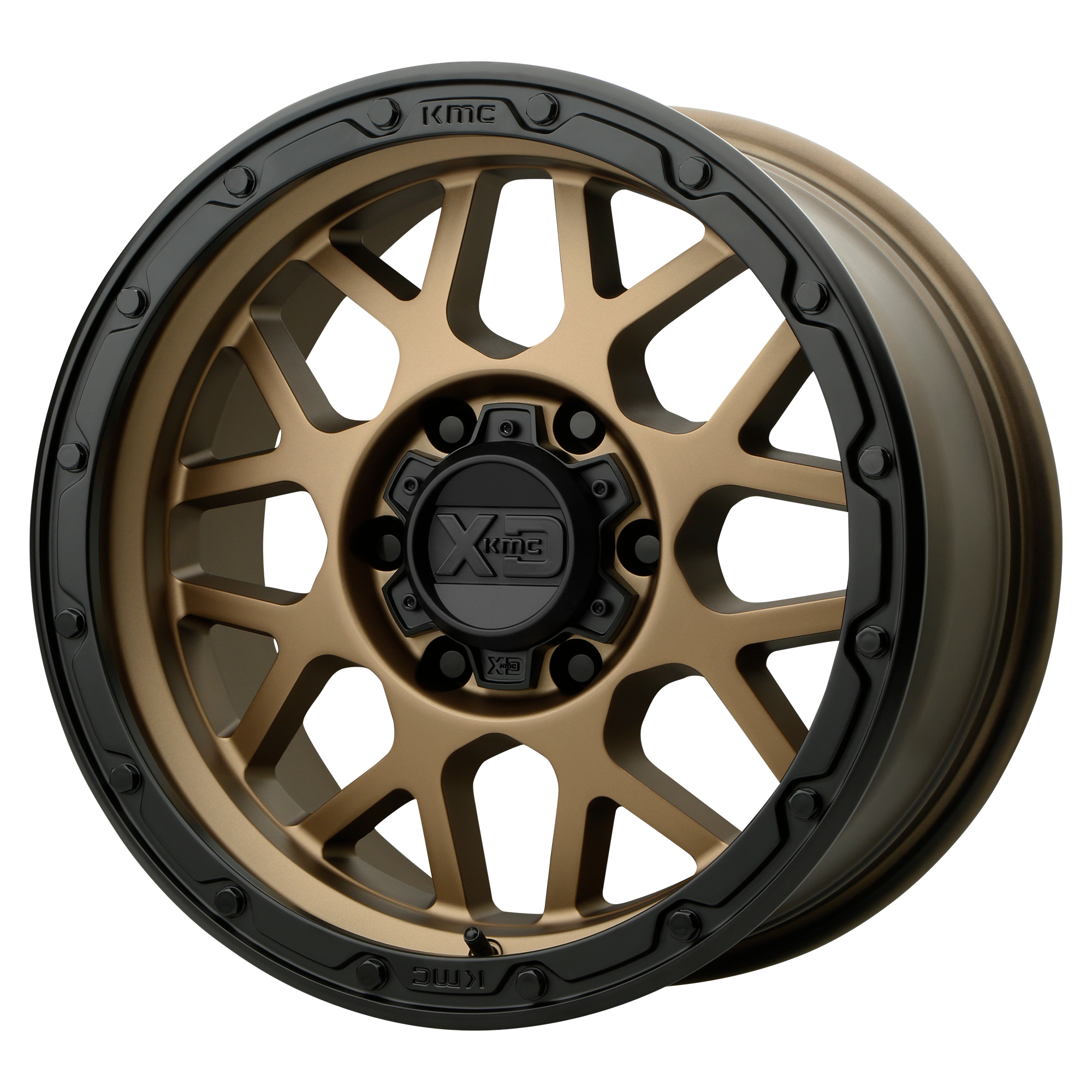 XD XD135 GRENADE OR 20X9 MATTE BRONZE MATTE BLACK LIP 6X5.5 - XD13529068618