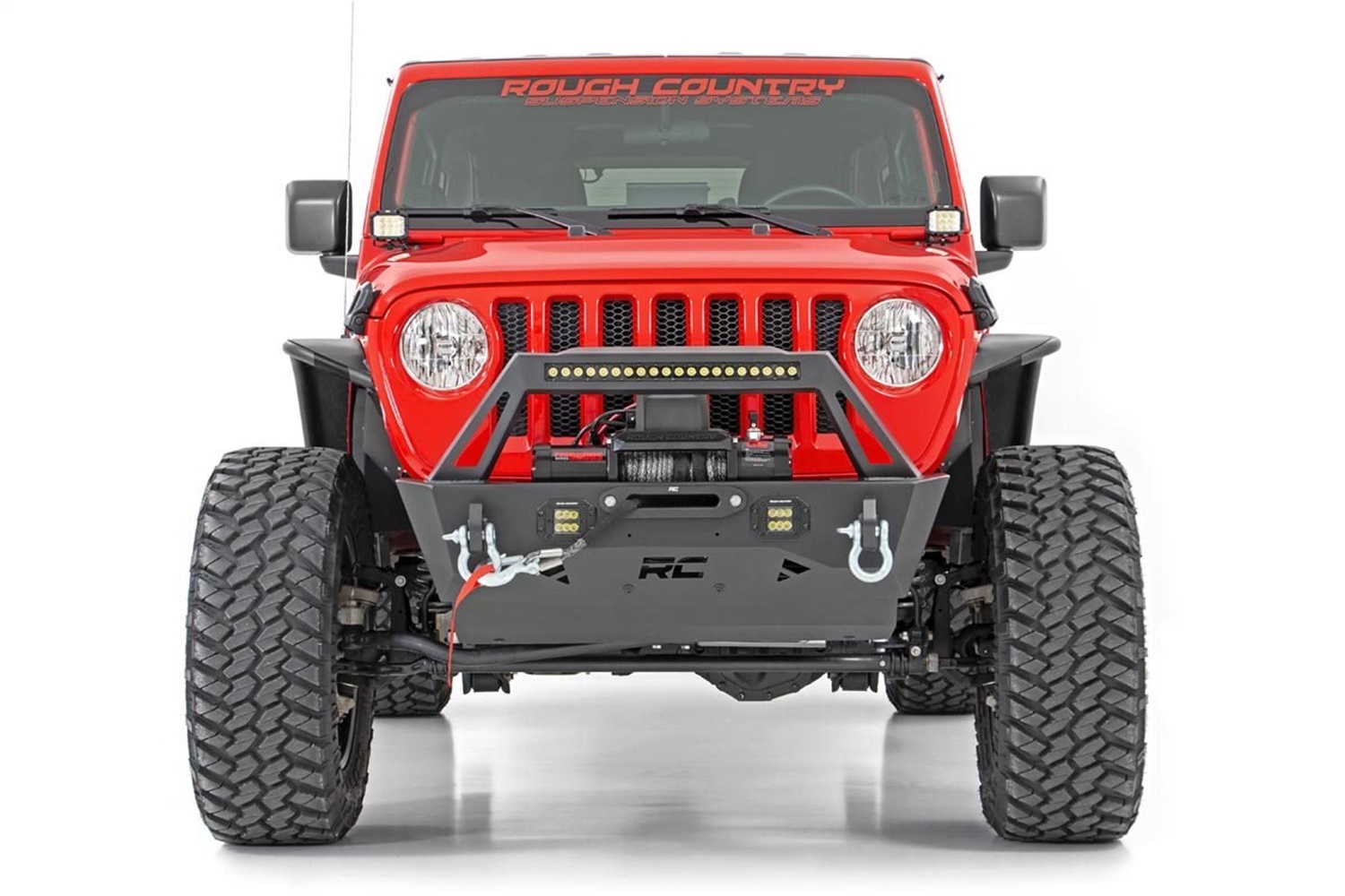 Jeep Stubby Front Trail Bumper (18-20 Wrangler JL | Gladiator JT) 10597A