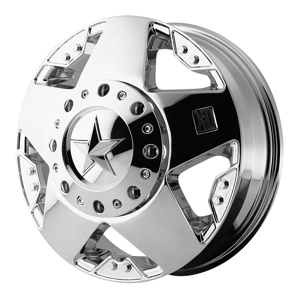 XD XD775 ROCKSTAR 17X6 CHROME - FRONT 8X6.5 - XD77576080299 XD XD775 ROCKSTAR 17X6 CHROME - FRONT 8X6.5 - XD77576080299