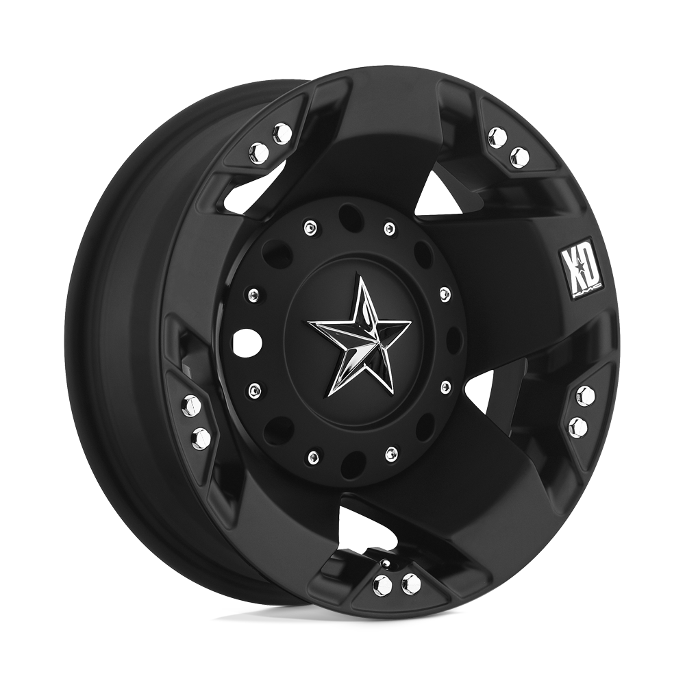 XD XD775 ROCKSTAR 17X6 MATTE BLACK - REAR 8X6.5 - XD77576080794N XD XD775 ROCKSTAR 17X6 MATTE BLACK - REAR 8X6.5 - XD77576080794N