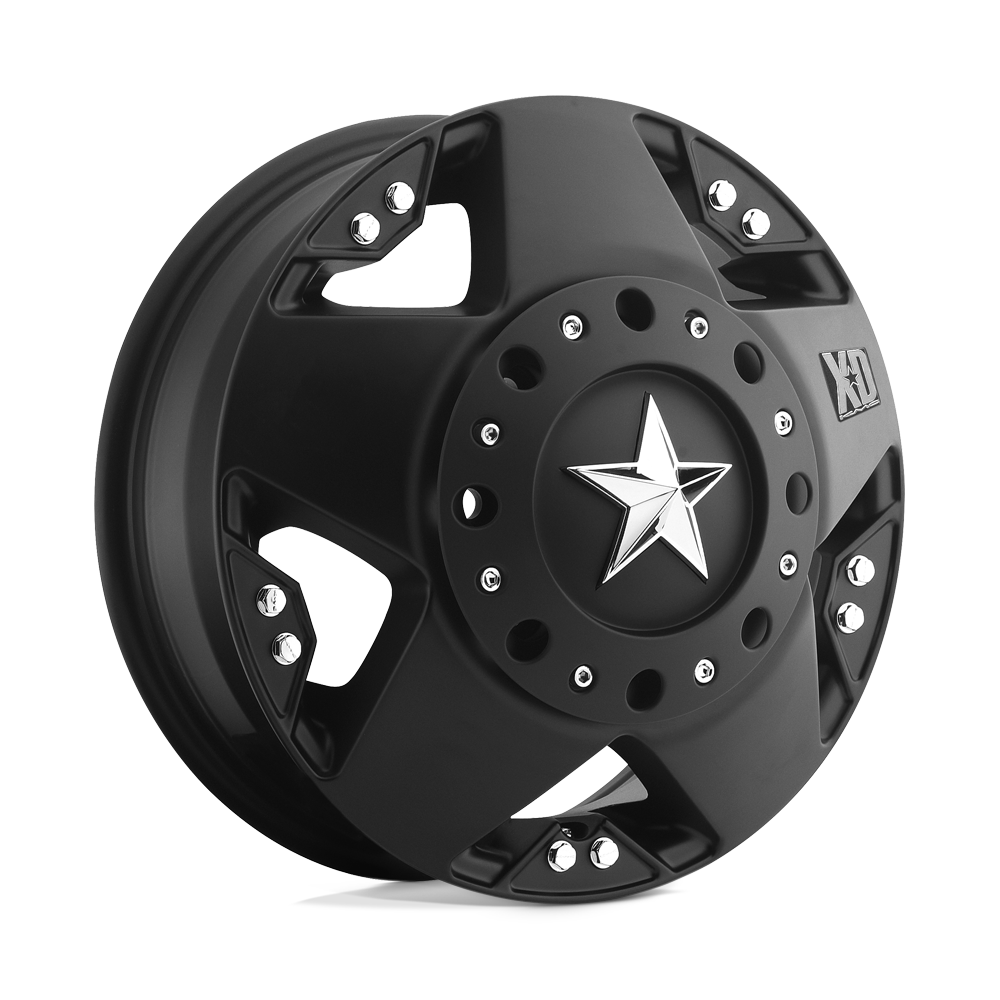 XD XD775 ROCKSTAR 17X8 MATTE BLACK - FRONT 5X5.0/5.5 - XD77578035510
