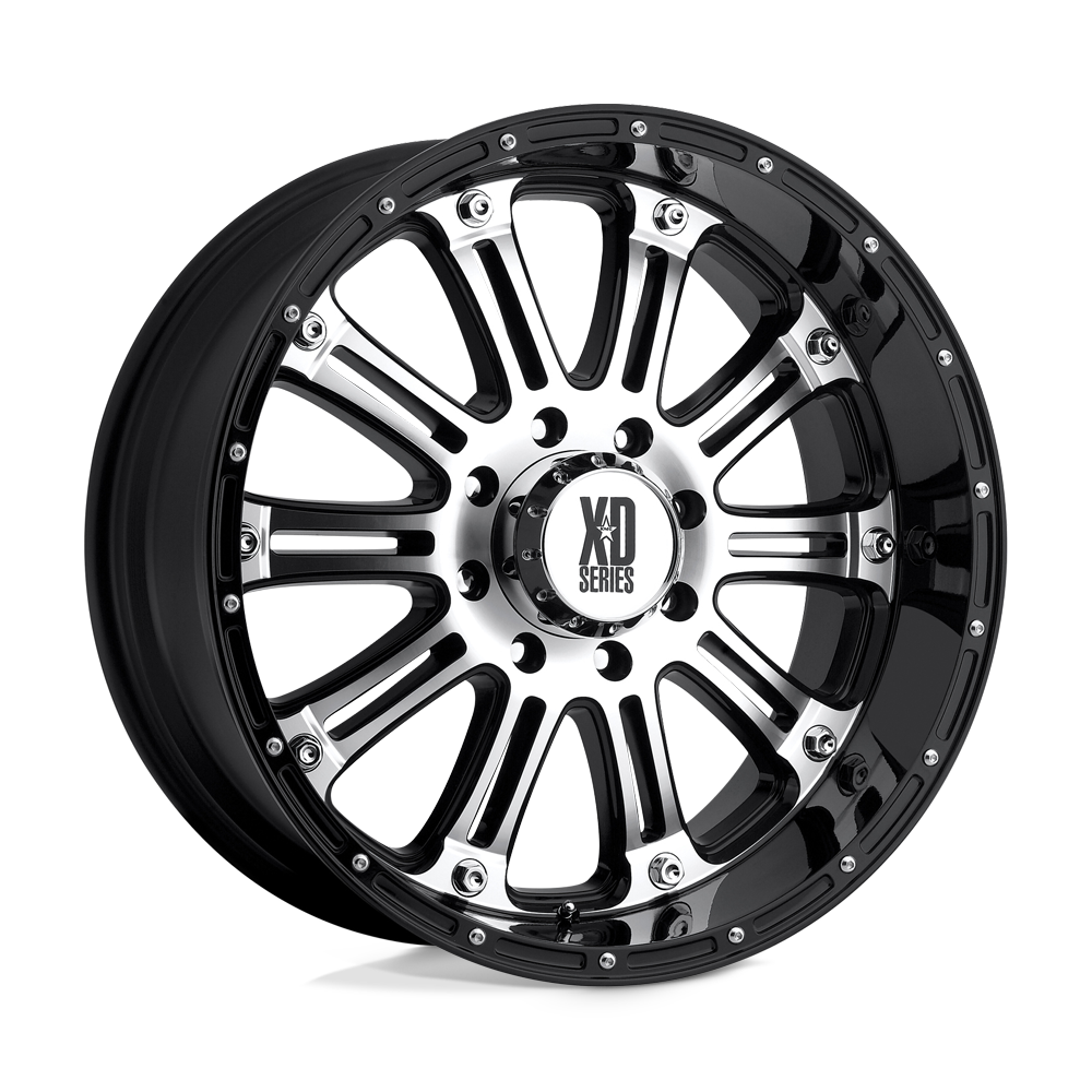 XD XD795 HOSS 20X9 GLOSS BLACK MACHINED 8X6.5 - XD79529080818