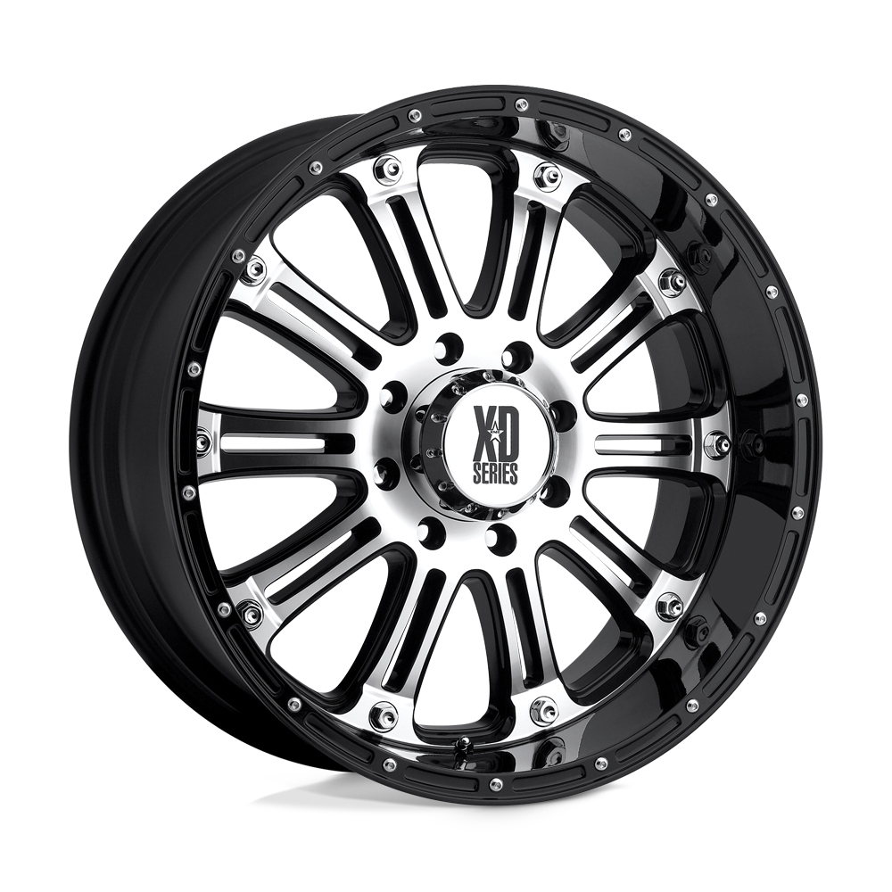 XD XD795 HOSS 20X9 GLOSS BLACK MACHINED 8X170 - XD79529087812N