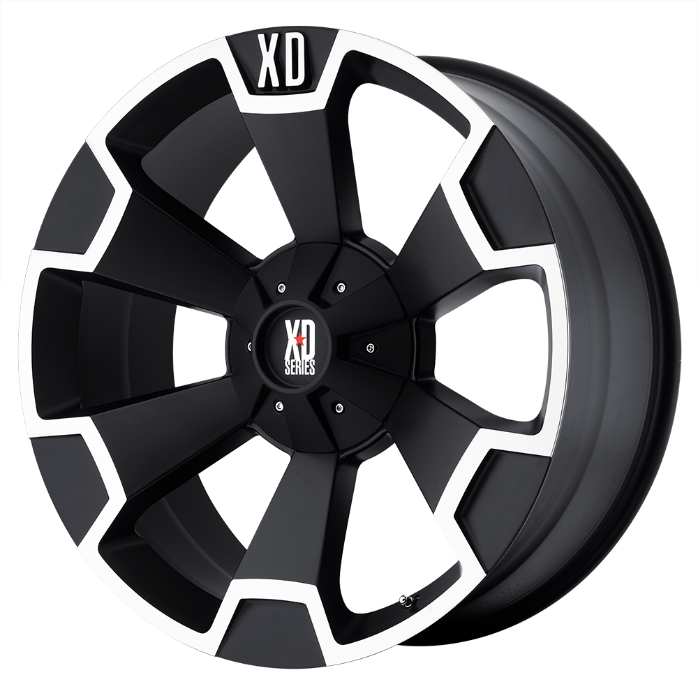 XD XD803 THUMP 20X9 MATTE BLACK MACHINED 5X4.5/5.0 - XD80329054735