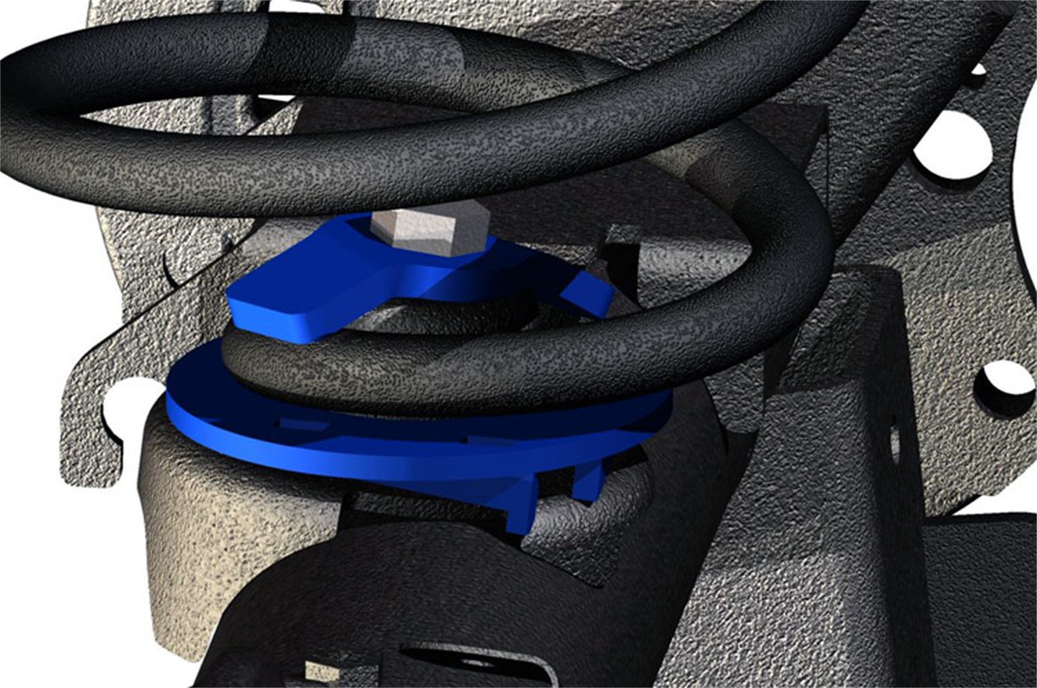 Rear Coil Spring Correction Plates for 3.5-6-inch Lifts 1113