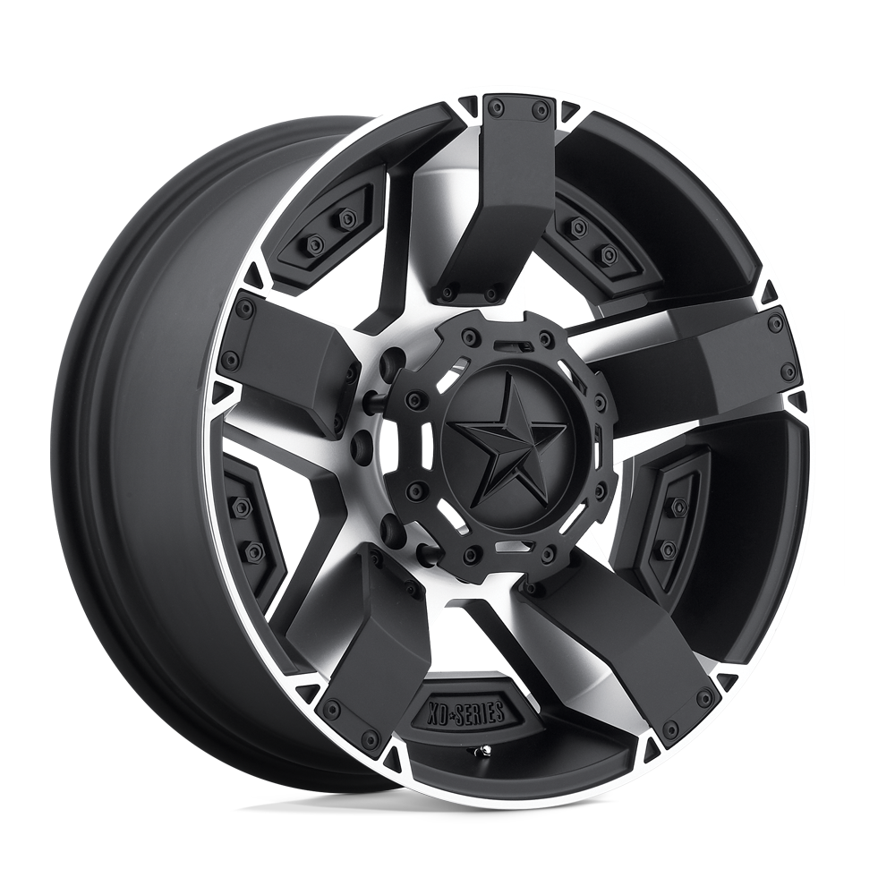 XD XD811 ROCKSTAR II 17X8 MATTE BLACK MACHINED 8X170 - XD81178087510