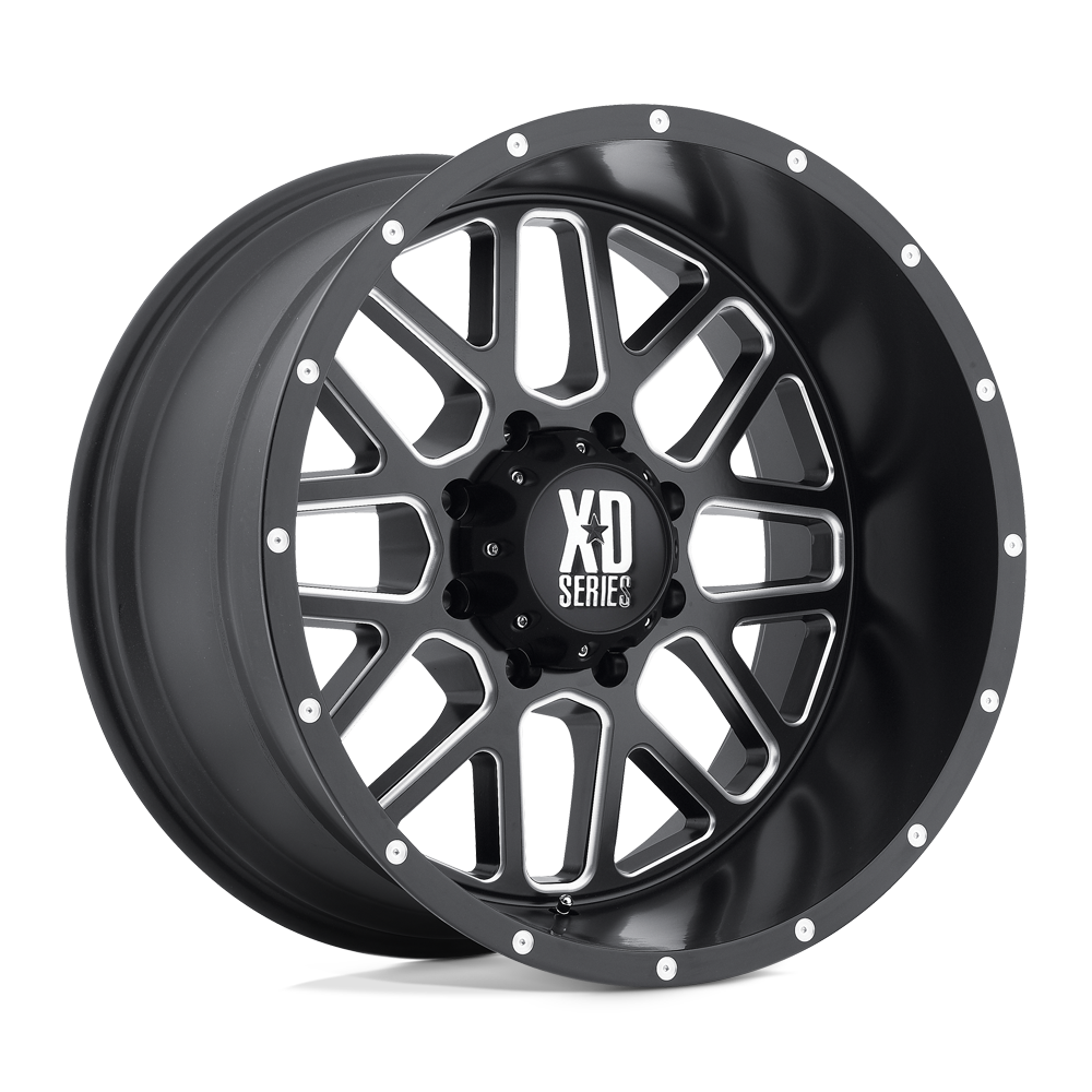 XD XD820 GRENADE 18X9 SATIN BLACK MILLED 8X170 - XD82089087912NUS