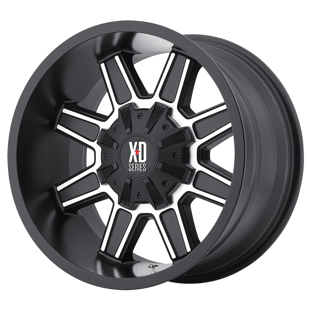 XD XD823 TRAP 18X9 SATIN BLACK WITH MACHINED FACE 6X135/5.5 - XD82389067518 XD XD823 TRAP 18X9 SATIN BLACK WITH MACHINED FACE 6X135/5.5 - XD82389067518
