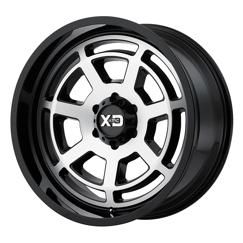 XD XD824 BONES 20X10 GLOSS BLACK MACHINED FACE 5X5.5 - XD82421055524N