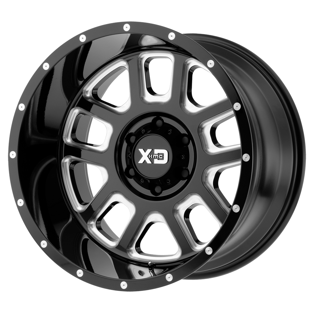 XD XD828 DELTA 20X9 GLOSS BLACK MILLED 6X5.5 - XD82829068312N