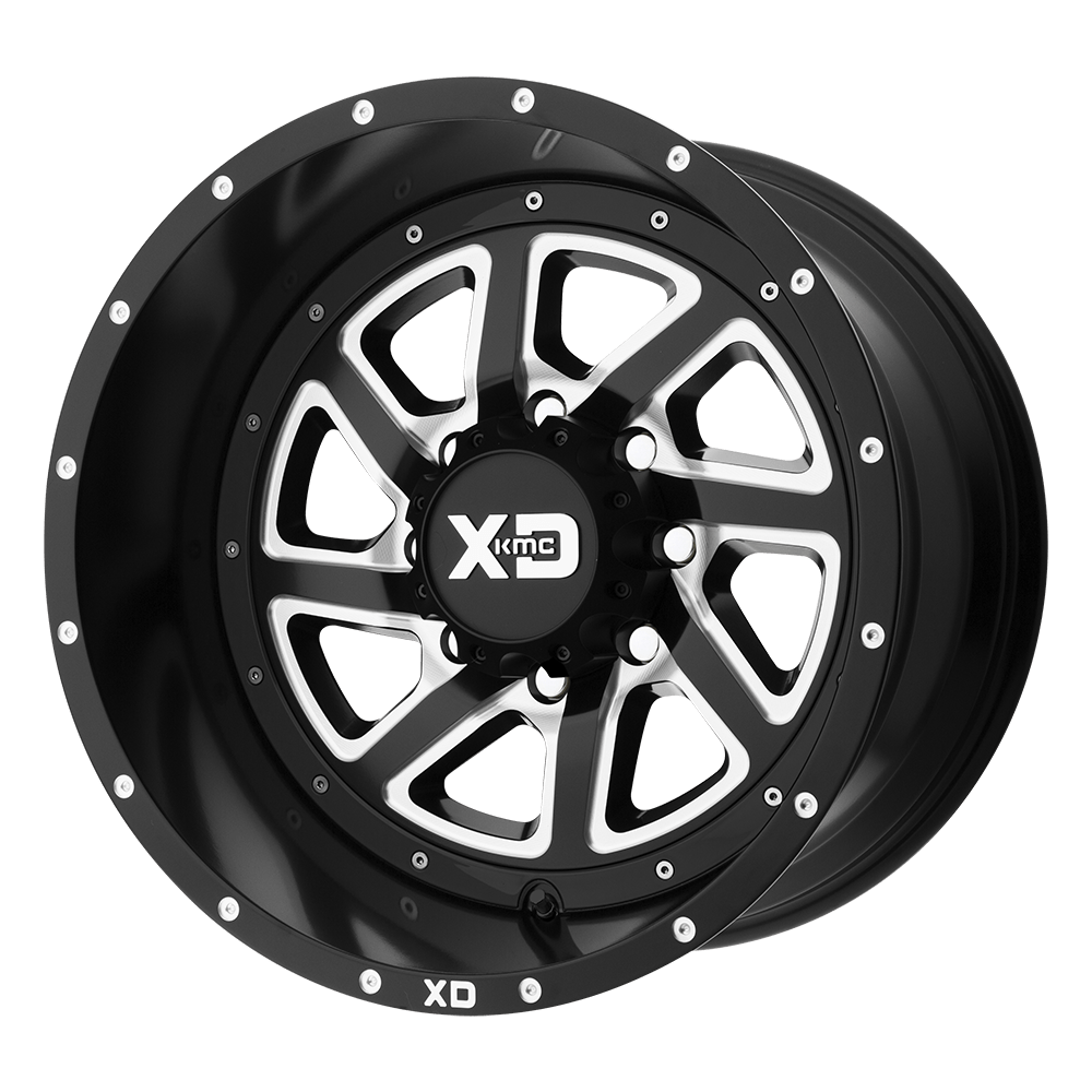 XD XD833 RECOIL 20X12 SATIN BLACK MILLED WITH REVERSIBLE RING 8X170 - XD83321287944N