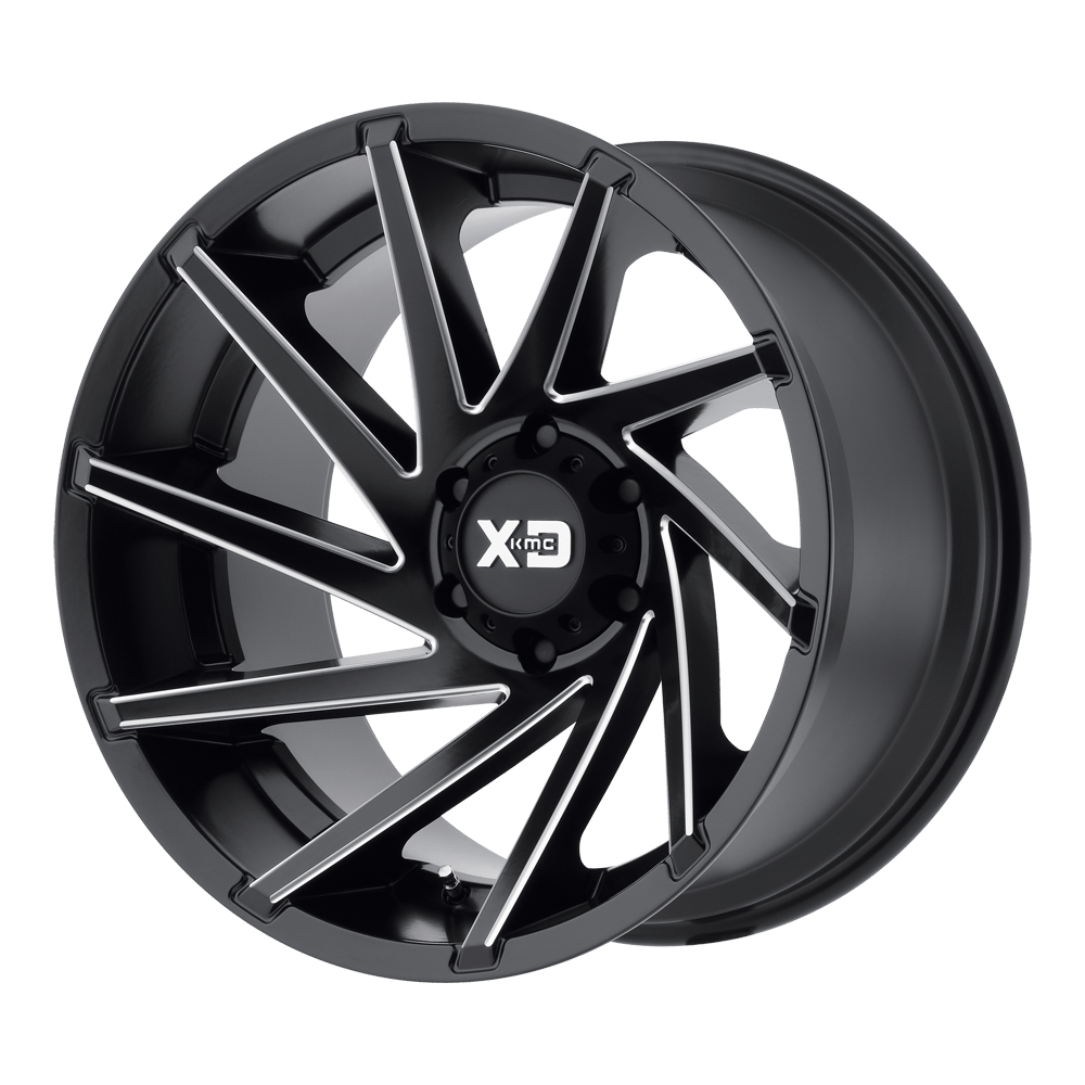 XD XD834 CYCLONE 18X9 SATIN BLACK MILLED 6X135 - XD83489063918
