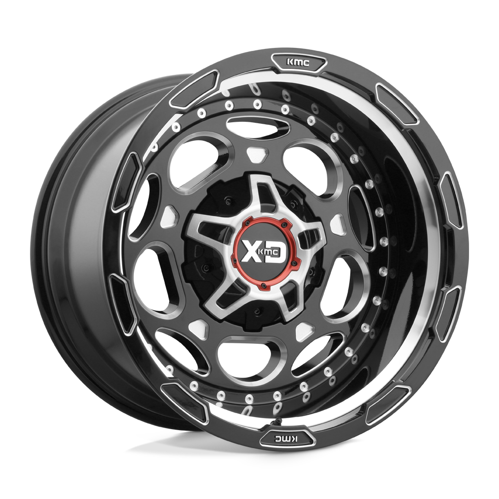 XD XD837 DEMODOG 20X10 GLOSS BLACK MILLED 5X5.0/5.5 - XD83721035318N