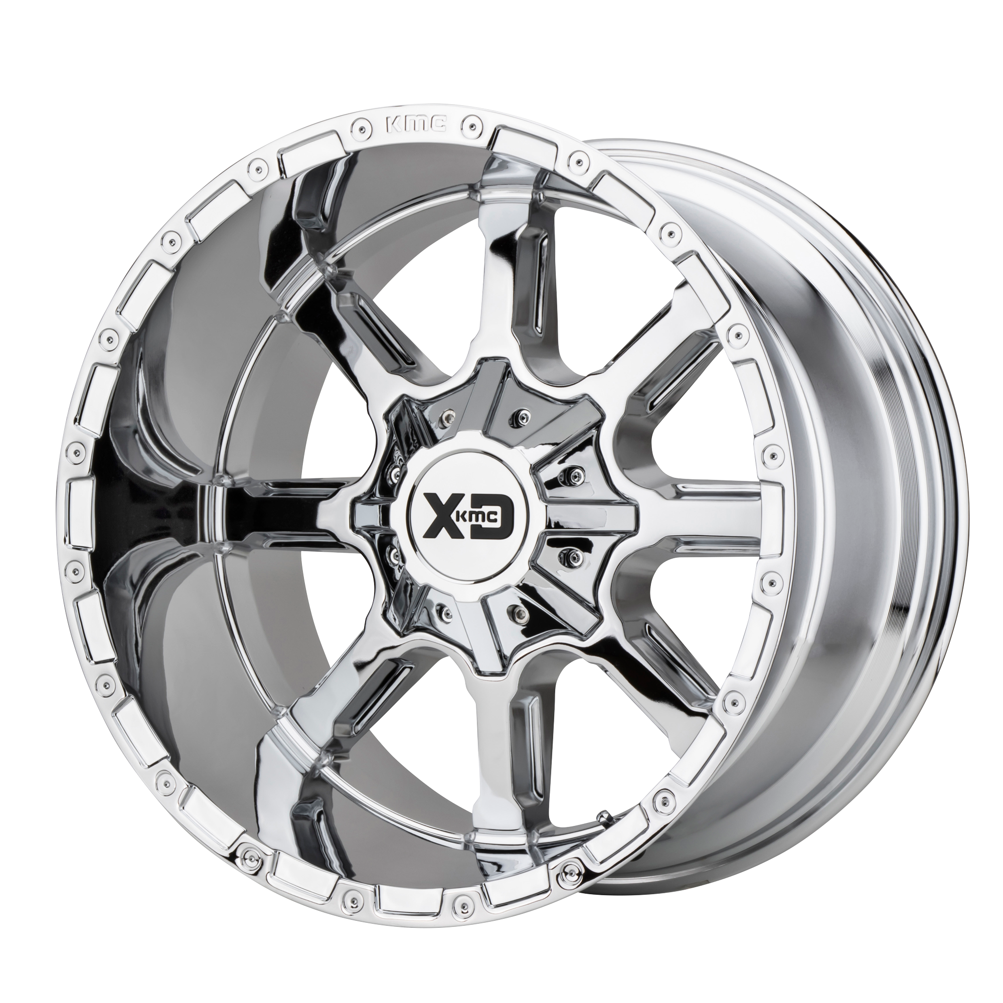 XD XD838 MAMMOTH 22X10 CHROME 5X5.0/5.5 - XD83822035212