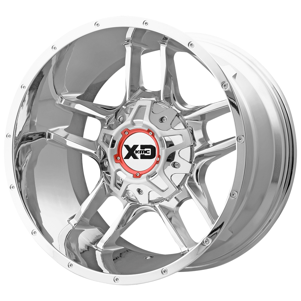XD XD839 CLAMP 22X10 CHROME 6X135/5.5 - XD83922067218N