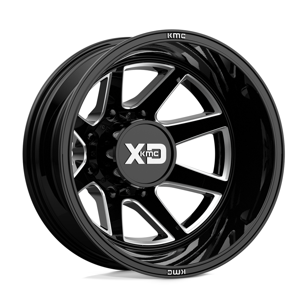 XD XD845 PIKE DUALLY 20X8.25 GLOSS BLACK MILLED - REAR 8X6.5 - XD845208903215N