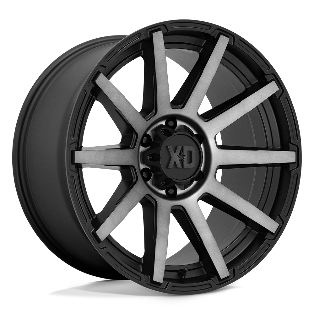 XD XD847 OUTBREAK 20X10 SATIN BLACK WITH GRAY TINT 6X135 - XD84721063418N
