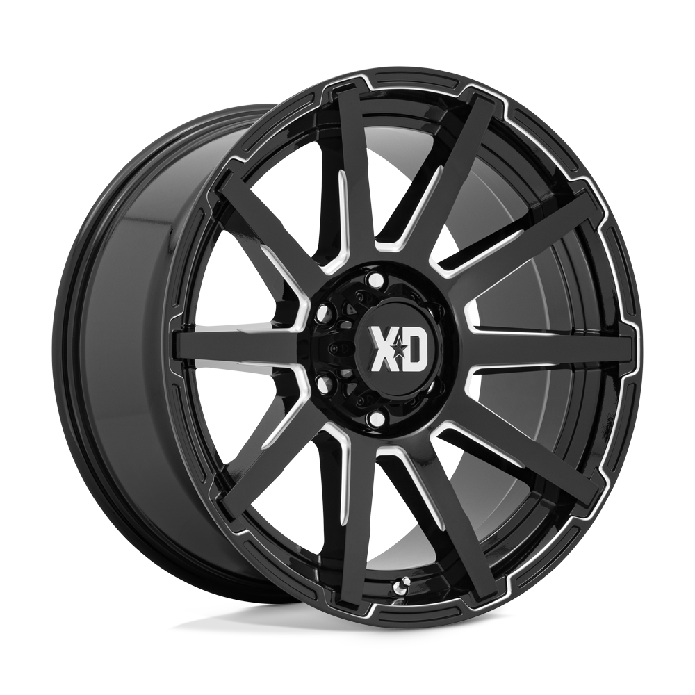 XD XD847 OUTBREAK 20X10 GLOSS BLACK MILLED 6X5.5 - XD84721068312
