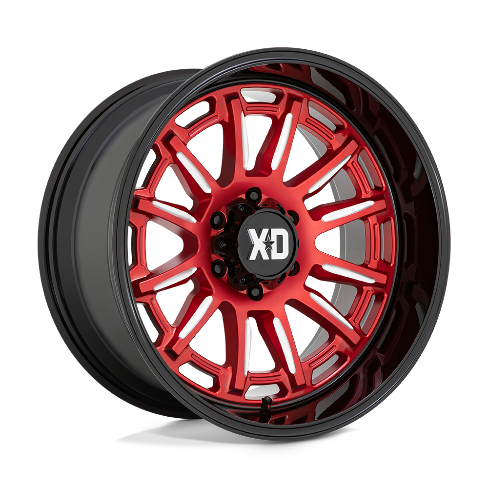 XD XD865 PHOENIX 20X9 CANDY RED MILLED WITH BLACK LIP 6X135 - XD86529063918 XD XD865 PHOENIX 20X9 CANDY RED MILLED WITH BLACK LIP 6X135 - XD86529063918