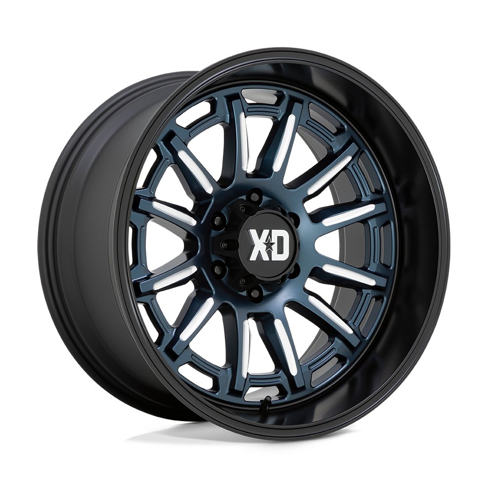 XD XD865 PHOENIX 20X9 METALLIC BLUE MILLED WITH BLACK LIP 6X135 - XD865290639A18 XD XD865 PHOENIX 20X9 METALLIC BLUE MILLED WITH BLACK LIP 6X135 - XD865290639A18