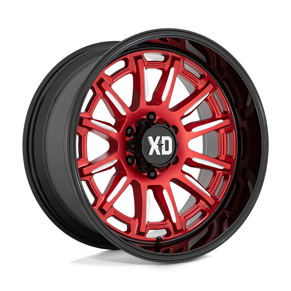 XD XD865 PHOENIX 20X9 CANDY RED MILLED WITH BLACK LIP 6X4.5 - XD86529064918 XD XD865 PHOENIX 20X9 CANDY RED MILLED WITH BLACK LIP 6X4.5 - XD86529064918