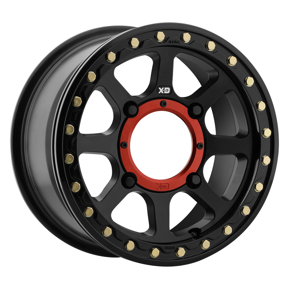 XD Powersports XS234 ADDICT 2 BEADLOCK 14X7 SATIN BLACK 4X110 - XS23447040710
