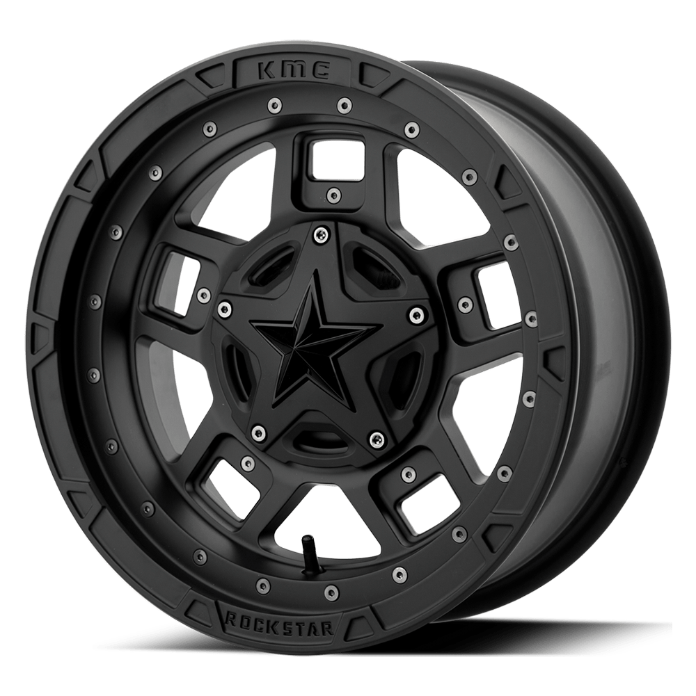 XD Powersports XS827 RS3 18X7 SATIN BLACK 4X156 - XS82787044700