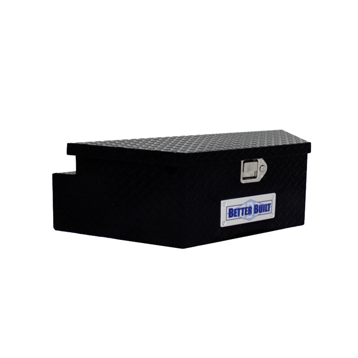 Utility Trailer Tongue Tool Box; BLACK; Wide; V Shaped 39x16.5x12in. 66212321
