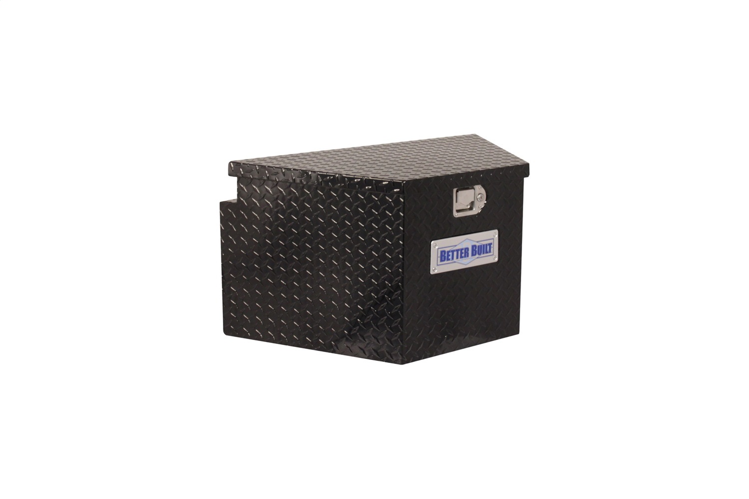 Utility Trailer Tongue Tool Box; BLACK; Short; V Shaped 34rear L; 16 front L; x 66212322