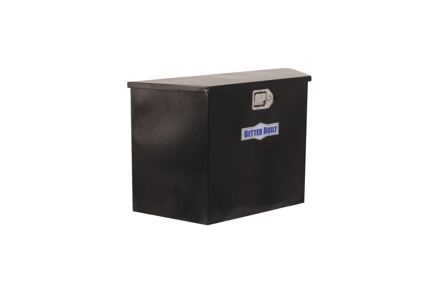 Utility Tralier Tongue Box; Black Steel; Tall; V Shaped 66212324