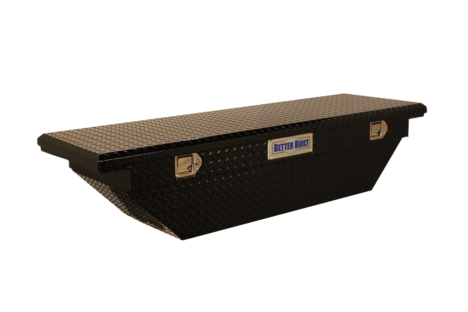 63in. Crossover BLACK Single Lid LO-PRO; WEDGE Truck Tool Box 73212113