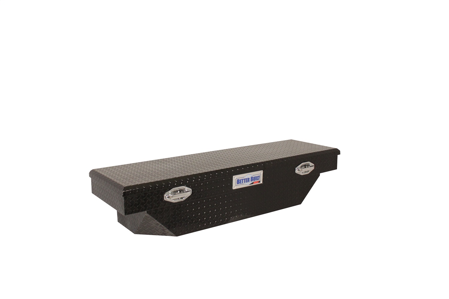 63in. Crossover Single Lid UNIVERSAL Truck Tool Box; BLACK 79211055