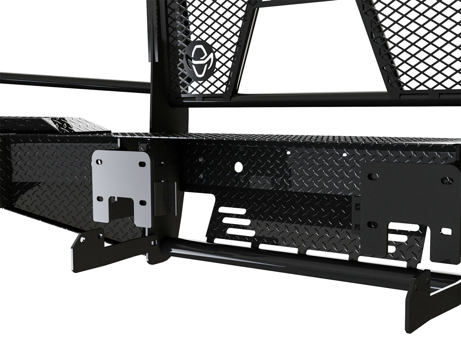Summit Front Bumper with Grille Guard FSG201BL1C
