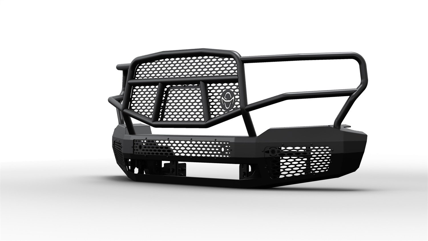 Midnight Front Bumper with Grille Guard for Select Chevrolet Silverado 1500, LTD MFC19HBM1