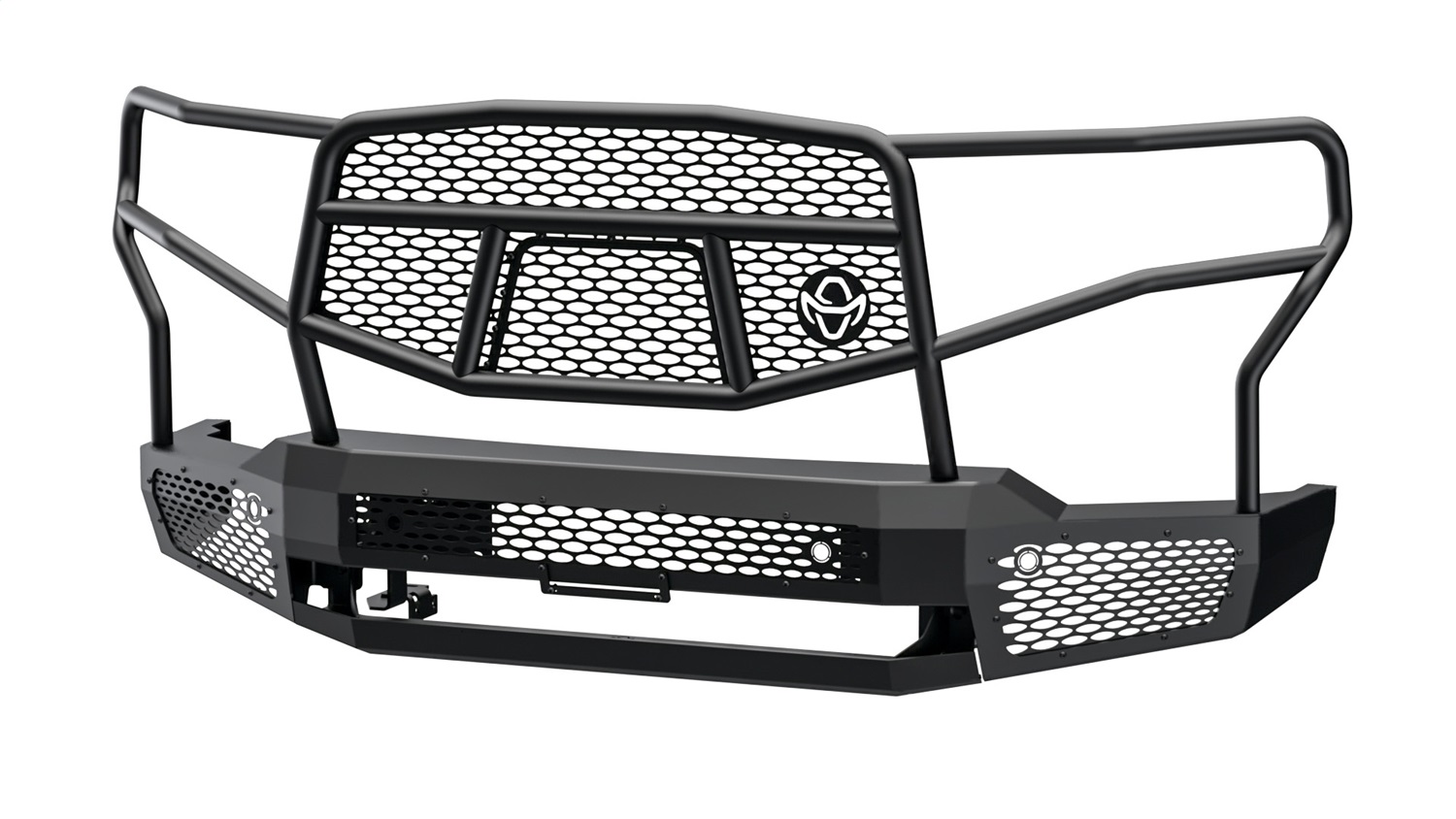 Midnight Front Bumper with Grille Guard for Select Chevy Silverado 2500, 3500 HD MFC201BM1