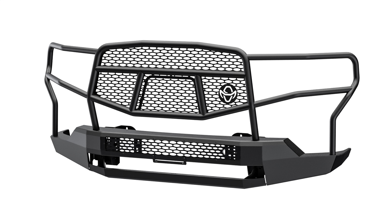 Midnight Front Bumper with Grille Guard for Select GMC Sierra 1500, Limited MFG19HBM1