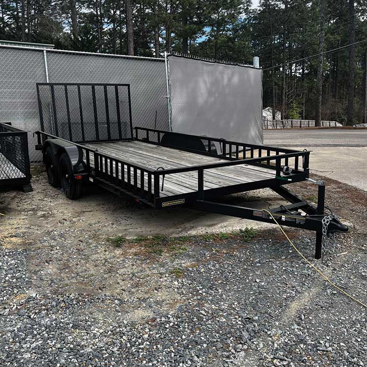 7x16 7k GVWR Landscaper ATV Trailer
