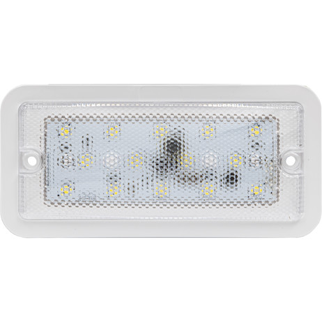 5.8 INCH RECTANGULAR LED INTERIOR DOME LIGHT WITH REMOTE SWITCH