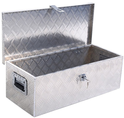 Aluminum Chest Toolbox - 24" Long
