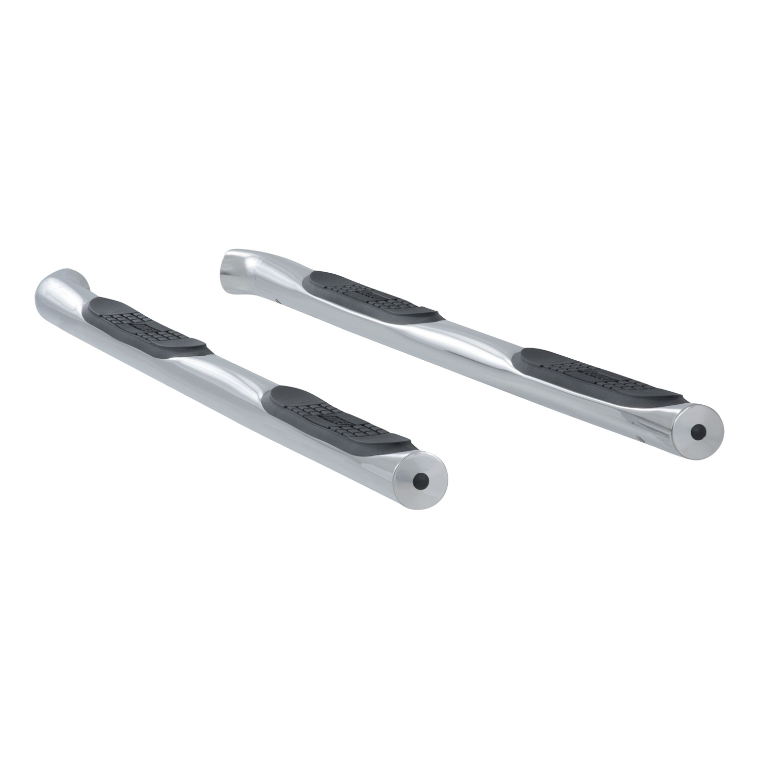 3 Round Polished Stainless Side Bars, Select Hyundai Santa Fe 207005-2