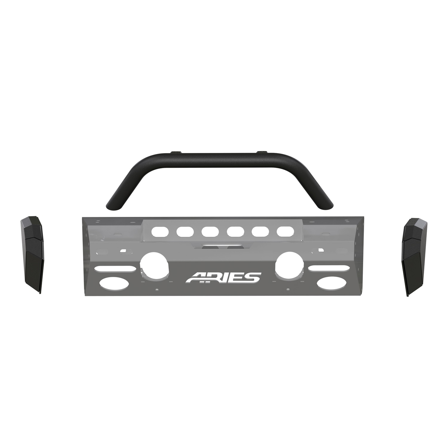 Modular Front Jeep Bumper Kit 2071027